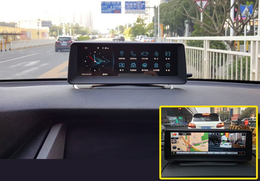 Car GPS Navigation with DVR Bluetooth USB Wholesale Factory